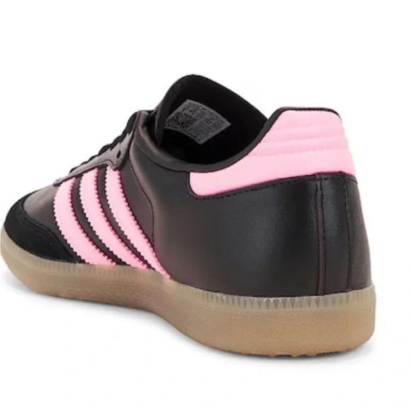 Adidas Unisex Black and Pink Samba Messi JP7845 - Picture 6 of 9